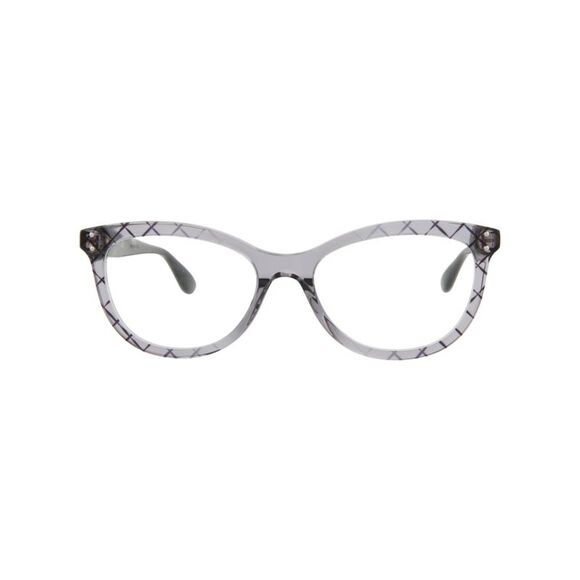 Bottega Veneta Cat Eye-Frame Acetate Optical Frames Grey Womens